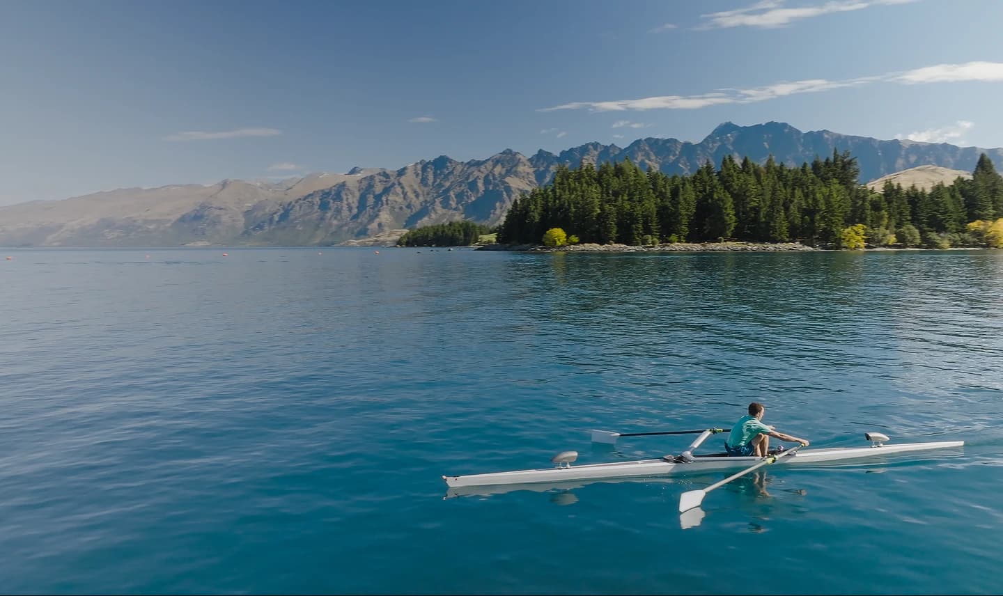Rowing landscape